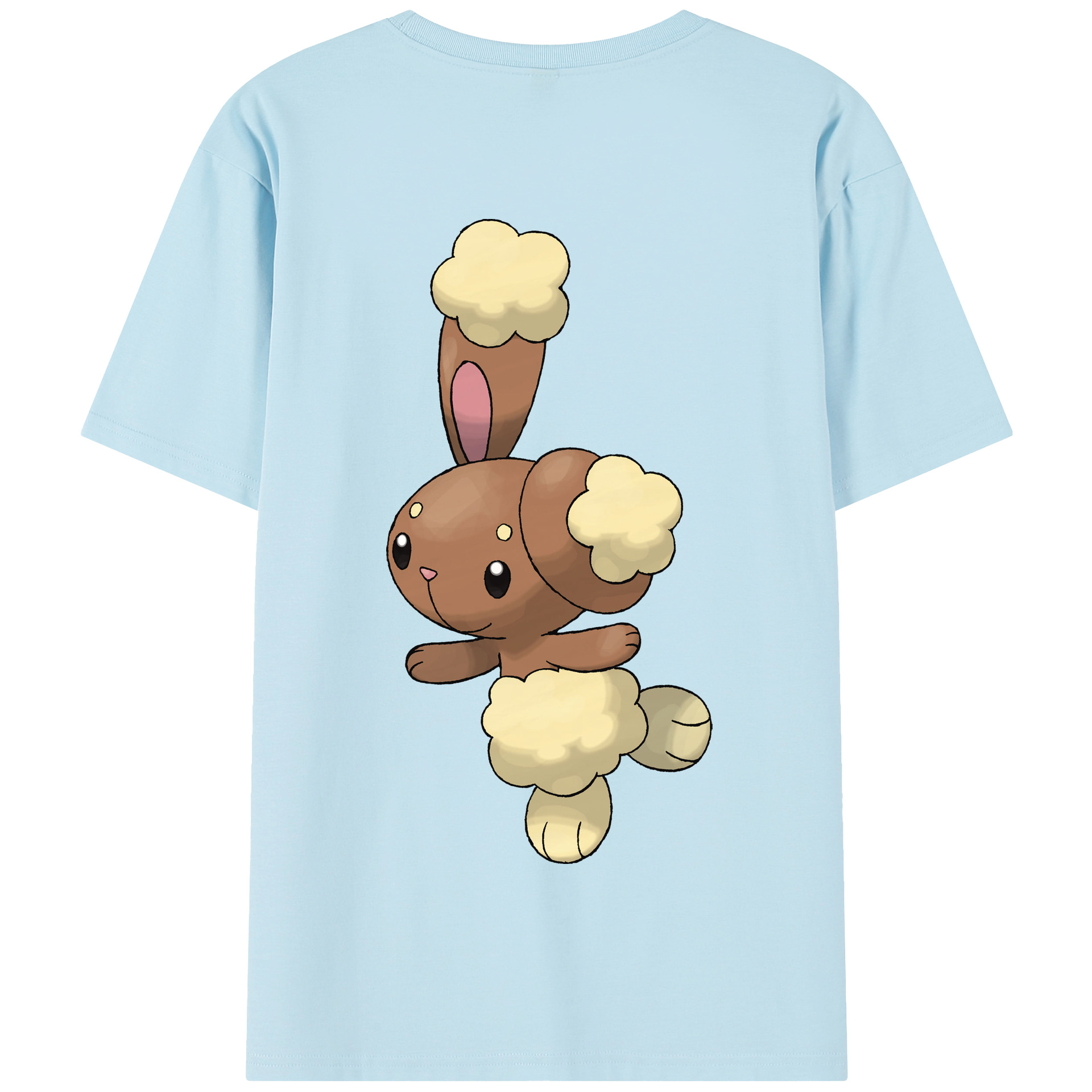（画像用） ポケットモンスター Pokémon 綿100％半袖Tシャツ（背面プリント）